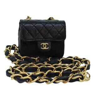 Chanel Mini Matelasse Chain Pouch